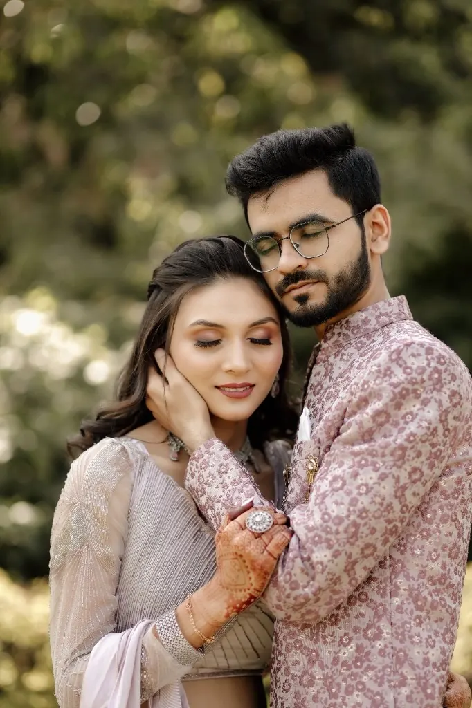 Aarav & Meera engagement memory 1